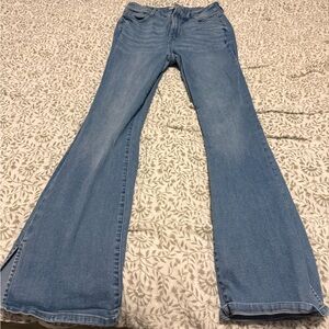 Nine West Blue Boot Cut Jeans Classic Style
